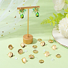 Brass Studs Earring Findings KK-BBC0019-01G-02-3