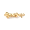 925 Sterling Silver Fold Over Clasps SE-CBAF1B0-01G-1