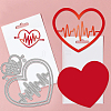 Valentine's Day Carbon Steel Cutting Dies Stencils DIY-WH0309-1567-3