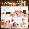 Iron & Aluminium Alloy Candle Holders DJEW-WH0077-09-3