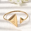 304 Stainless Steel Cuff Bangles BJEW-Z166-04G-2