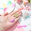 Transparent Gradual Change Acrylic Pendants OACR-CJC0010-01-4