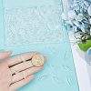 160Pcs Transparent Acrylic Beads TACR-SC0002-74-3