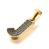 Golden 304 Stainless Steel Pendants STAS-K300-01G-J-2