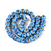 Handmade Gold Sand Lampwork Beads LAMP-N038-02B-2