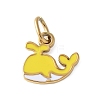 304 Stainless Steel Enamel Charms STAS-G353-03G-05-1
