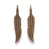 Tibetan Style Alloy Pendants TIBEP-Q064-43AB-NR-2