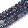 Natural Sapphire Beads Strands G-S150-61-5mm-1