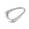304 Stainless Steel Pendants STAS-V012-02P-2