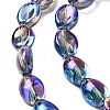 Electroplate Glass Beads Strands EGLA-B005-01A-FR02-3