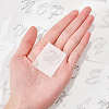 Fingerinspire Glitter Hotfix Rhinestone(Hot Melt Adhesive On The Back) DIY-FG0001-42-3