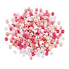 Opaque Glass Round Seed Beads GLAA-TAC0025-07A-04-1