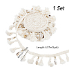 5 Yards Cotton Lace Trims SRIB-GA0001-18-2