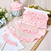 5M Double Layer Polyester Pleated Lace Ribbon OCOR-CY0001-41C-3
