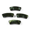 Opaque Two Tone Color Acrylic Beads X-MACR-ZX023-01B-1