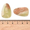 Natural Green Banded Calcite(Afghan Jade) Pendants GG-CBA6BAC-H08-3