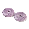 Natural Lepidolite Pendants G-K099-50mm-02-2