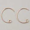 Brass Earring Hooks LS-KK-WH0044-141C-G-1