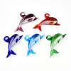 Handmade Lampwork Big Pendants LAMP-T023-10-1