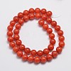 Natural Malaysia Jade Beads Strands G-A146-8mm-B09-3