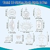 20Pcs 10 Style 201 Stainless Steel Laser Cut Charms STAS-SZ0002-67P-7