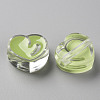 Transparent Enamel Acrylic Beads TACR-S155-004D-2