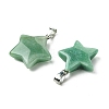 Natural Green Aventurine Pendants GG-K002-10A-2