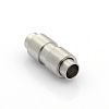 304 Stainless Steel Matte Surface Magnetic Clasps with Glue-in Ends STAS-O042-C-26-3