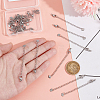 20Pcs 304 Stainless Steel Chain Extender STAS-UN0060-87P-4