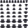40pcs 4 Style Christmas Theme Plastic Doll Hat DIY-NB0006-44-1