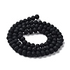 Glass Beads Strands EGLA-A034-P8mm-MD-M-5