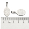 Non-Tarnish Fashionable 304 Stainless Steel Pendants STAS-J009A-01-4