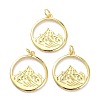 Brass Pendants KK-L188-31G-1