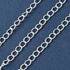 304 Stainless Steel Curb Chains CHS-G043-04S-1