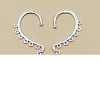 Alloy Ear Cuff Findings PALLOY-N176-09S-1