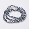Electroplate Glass Beads Strands EGLA-A034-J6mm-Q05-2