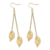 304 Stainless Steel Dangle Earrings EJEW-JE06595-01-2