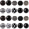 20Pcs 10 Styles Acrylic & Resin Beads Sets DIY-PA0001-02A-1