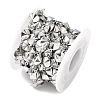 304 Stainless Steel Rhinestone Cup Chains CHS-K023-08A-P-2