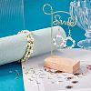 120Pcs 4 Styles Rack Plating Brass Beads KK-PH0010-68-5