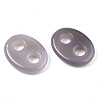 Natural Grey Agate Links Connectors G-T131-113-2