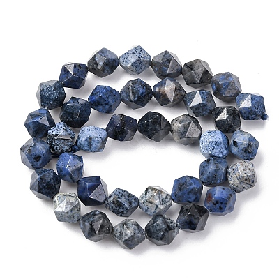 Natural Dumortierite Quartz Beads Strands G-F523-17-10mm-01-1