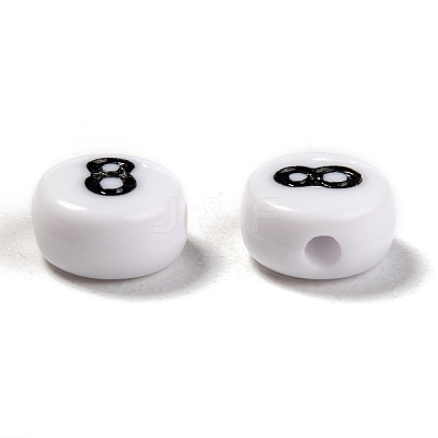 Acrylic Beads SACR-JQ0001-06-1