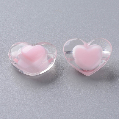 Transparent Acrylic Beads TACR-S152-08A-08-1