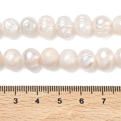 Natural Cultured Freshwater Pearl Beads Strands PEAR-L034-12G-1
