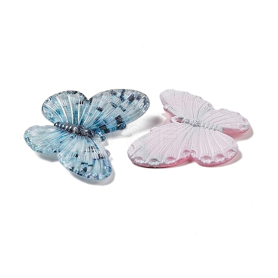 Transparent Acrylic Pendants MACR-K358-36B-1