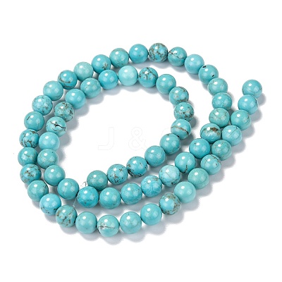 Natural Magnesite Beads Strands G-TAC0001-03B-1