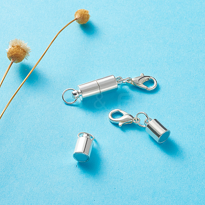 Brass Magnetic Clasps Converter KK-TAC0001-01S-1