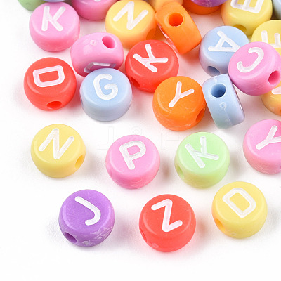 Opaque Acrylic Beads MACR-T027-02-1