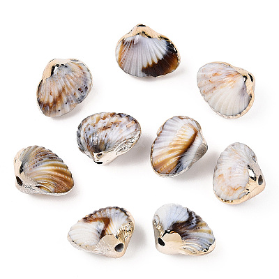 Electroplate Acrylic Beads X-OACR-S021-55-1